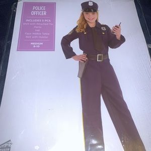 Police officer Halloween costume for little girls